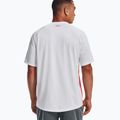 Under Armour Tech Fade vyriški treniruočių marškinėliai raudona ir balta 1377053 2