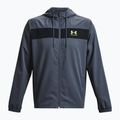 Under Armour Sportstyle Windbreaker pilka vyriška treniruočių striukė 1361621-044
