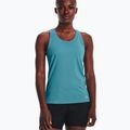 Under Armour Fly By mėlynas moteriškas bėgimo marškinėlis 1361394-433 3