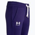 Under Armour Rival Fleece Joggers moteriškos treniruočių kelnės tamsiai mėlynos 1356416 5