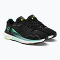 Under Armour Hovr Infinite 5 vyriški bėgimo bateliai black-green 3026545 5