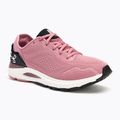 Under Armour Hovr Sonic 6 moterų bėgimo bateliai pink elixir/black/halo grey