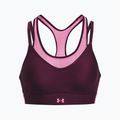 Under Armour Infinity Mesh Low violetinė fitneso liemenėlė 1376886-572