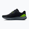 Under Armour Surge 3 vyriški bėgimo bateliai juoda-žalia 3024883 11