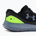 Under Armour Surge 3 vyriški bėgimo bateliai juoda-žalia 3024883 8