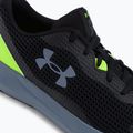 Under Armour Surge 3 vyriški bėgimo bateliai juoda-žalia 3024883 9