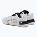 Under Armour Tribase Reign 5 balti/juodi/balti vyriški treniruočių bateliai 3