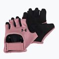 Moteriškos Under Armour W'S treniruočių pirštinės rožinės spalvos 1377798