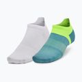 Under Armour Ad Run Lite bėgimo kojinės 2 poros mėlynos/baltos 1376077