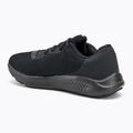 Under Armour Charged Pursuit 3 moteriški bėgimo bateliai black/black/metallic silver 3