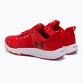 Under Armour Charged Engage 2 vyriški treniruočių bateliai red/black/black 3