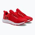 Under Armour Charged Engage 2 vyriški treniruočių bateliai red/black/black 4