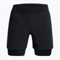 Vyriški šortai Under Armour Peak Woven 2in1 black/black 6