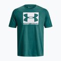 Vyriški marškinėliai Under Armour Boxed Sportstyle coastal teal/white 4