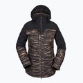Moteriška snieglenčių striukė Volcom Shelter 3D Stretch black-brown H0452210 8