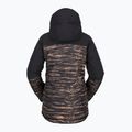 Moteriška snieglenčių striukė Volcom Shelter 3D Stretch black-brown H0452210 9