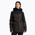 Moteriška snieglenčių striukė Volcom Shelter 3D Stretch black-brown H0452210