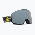 Slidinėjimo akiniai Volcom Odyssey camo/silver chrome/yellow