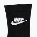 Kojinės Nike Sportswear Everyday Essential 3 poros black/whihte 3