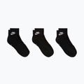 Kojinės Nike Everyday Essential 3 poros black/white 6