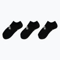 Nike Sportswear Everyday Essential kojinės 3 poros juodos/baltos