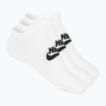 Kojinės Nike Sportswear Everyday Essential 3 poros white/black