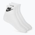 Kojinės Nike Everyday Essential 3 poros white/black