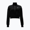 Moteriškas džemperis Nike Sportswear Phoenix Fleece 1/2 Zip Cropped black/sail 3