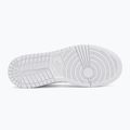 Batai  Jordan 1 Mid white/white/white 4