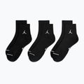 Kojinės  Jordan Everyday Ankle 3 pairs black/white 7