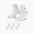 Kojinės  Jordan Everyday Ankle 3 pairs white/black 8