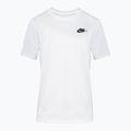 Moteriški marškinėliai Nike Sportswear Club Essentials white/black