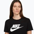 Moteriški marškinėliai Nike Sportswear Club Essentials Logo black/white 4