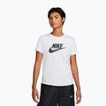 Moteriški marškinėliai Nike Sportswear Club Essentials Logo white/black