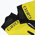 Vyriškos dviračių pirštinės Giro Bravo Gel II highlight yellow 4