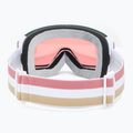 Moteriški slidinėjimo akiniai Giro Ella white lx stripe/rose gold/infrared 4