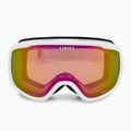 Moteriški slidinėjimo akiniai Giro Moxie white & grey chute/ amber pink/ yellow 3