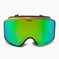 Slidinėjimo akiniai Giro Method multi faded/vivid emerald/vivid infrared 3