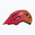 Vaikiškas dviračio šalmas Giro Fixture II matte red fade 2