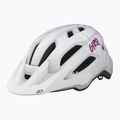 Vaikiškas dviračių šalmas Giro Fixture II Integrated MIPS matte white pearl white ripple fade 7