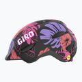 Vaikiškas dviračių šalmas Giro Scamp Integrated MIPS matte black floral 8