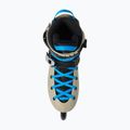Riedučiai K2 Surge 84 khaki/blue 5