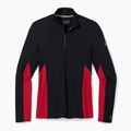 Vyriškas termoaktyvus džemperis Smartwool Merino Sport 1/4 Zip juodas/rythmic red 4