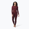 Termoaktyvus moteriškas džemperis Smartwool Intraknit Merino 200 Crew black cherry 5