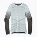 Moteriški termoaktyvūs marškinėliai Smartwool Intraknit Thermal Merino Base Layer Pattern Crew aqua