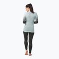 Moteriški termoaktyvūs marškinėliai Smartwool Intraknit Thermal Merino Base Layer Pattern Crew aqua 3