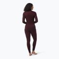 Moteriški termoaktyvūs marškinėliai Smartwool Thermal Merino Rib Turtleneck black cherry heather 6