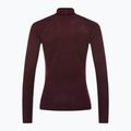 Moteriški termoaktyvūs marškinėliai Smartwool Thermal Merino Rib Turtleneck black cherry heather 2