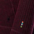 Moteriški termoaktyvūs marškinėliai Smartwool Thermal Merino Rib Turtleneck black cherry heather 3