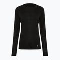 Moteriški termoaktyvūs marškinėliai Smartwool Classic All-Season Merino Base Layer Crew Boxed juodi